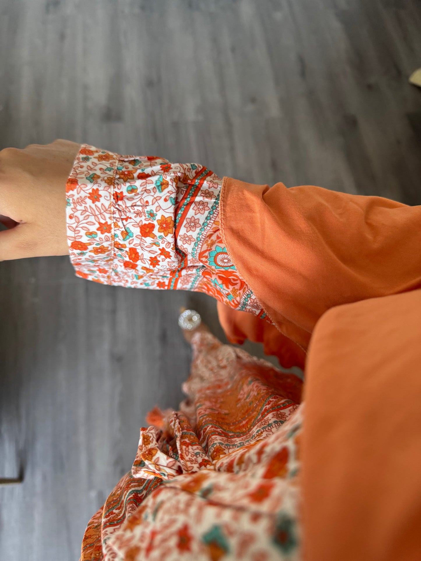 Robe orange