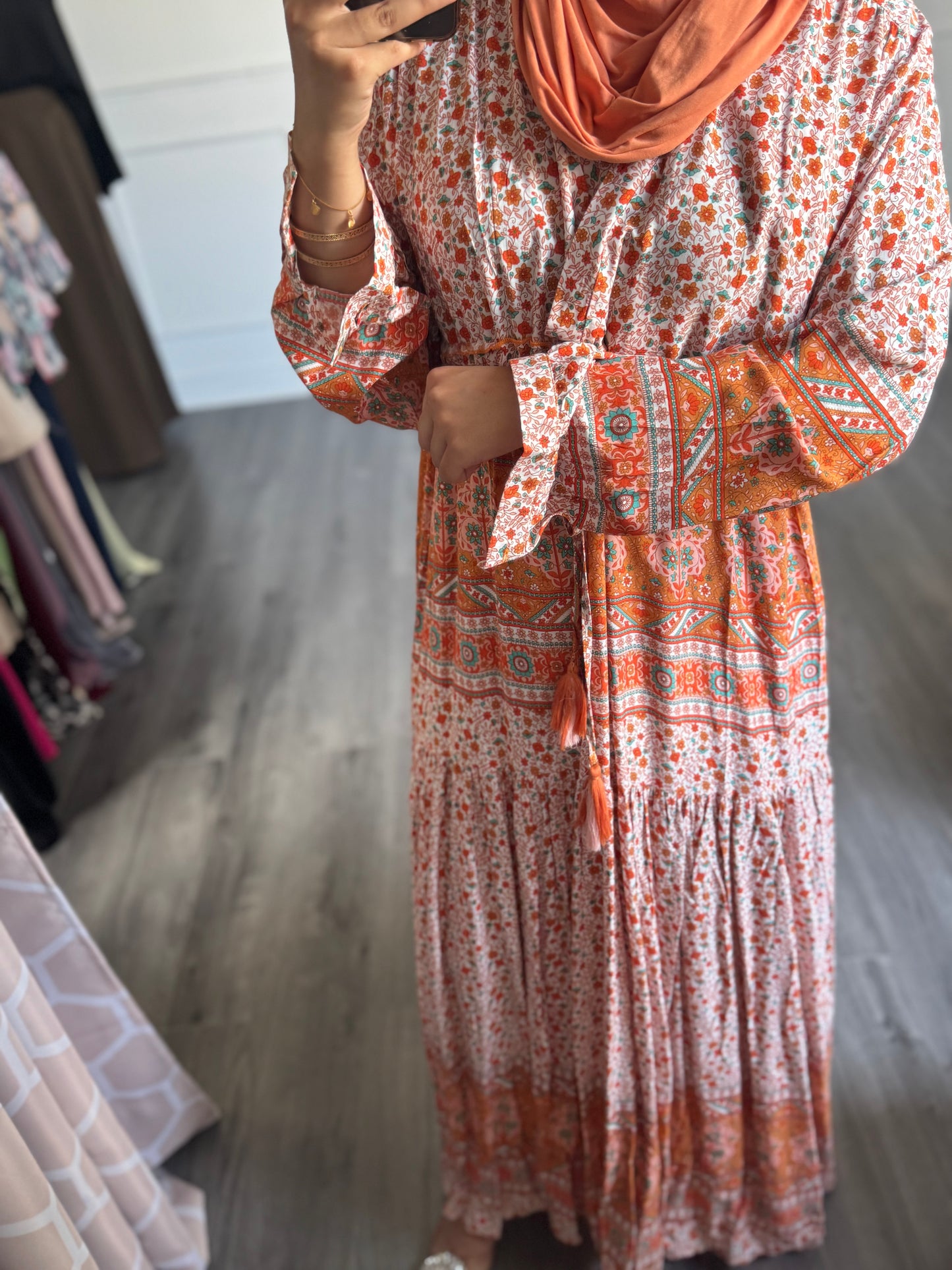 Robe orange