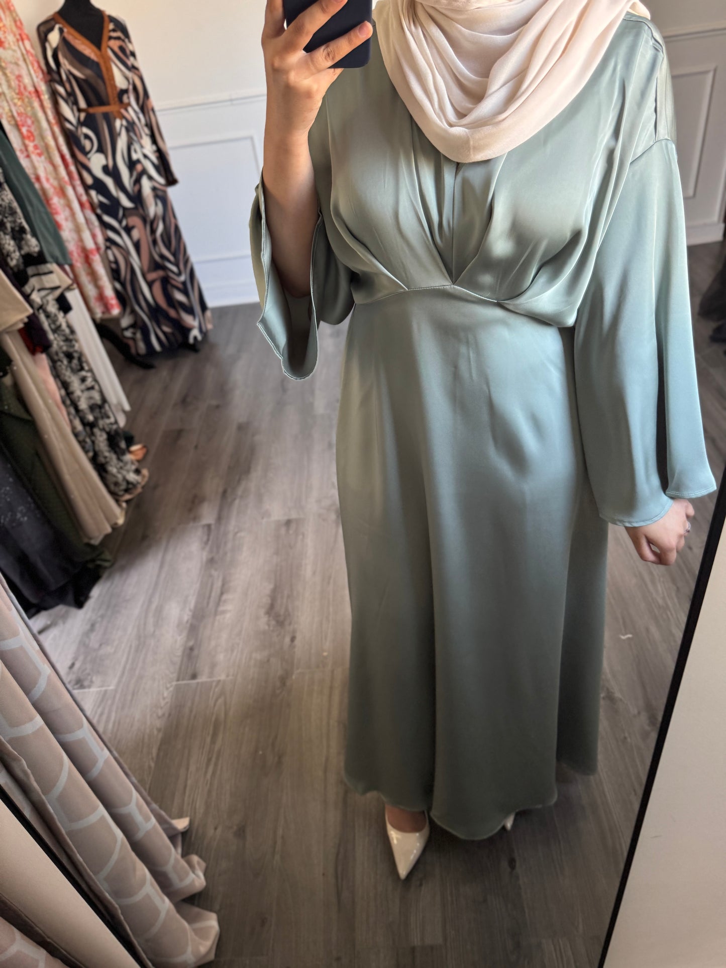 Robe Priscillia Vert d’eau