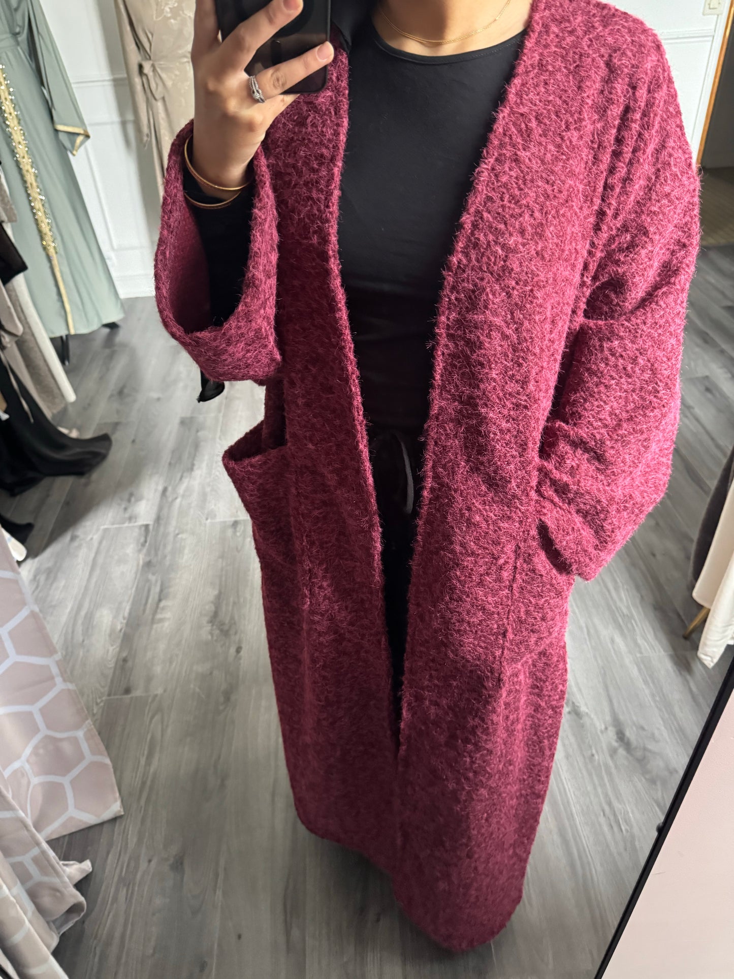 Gilet oversize