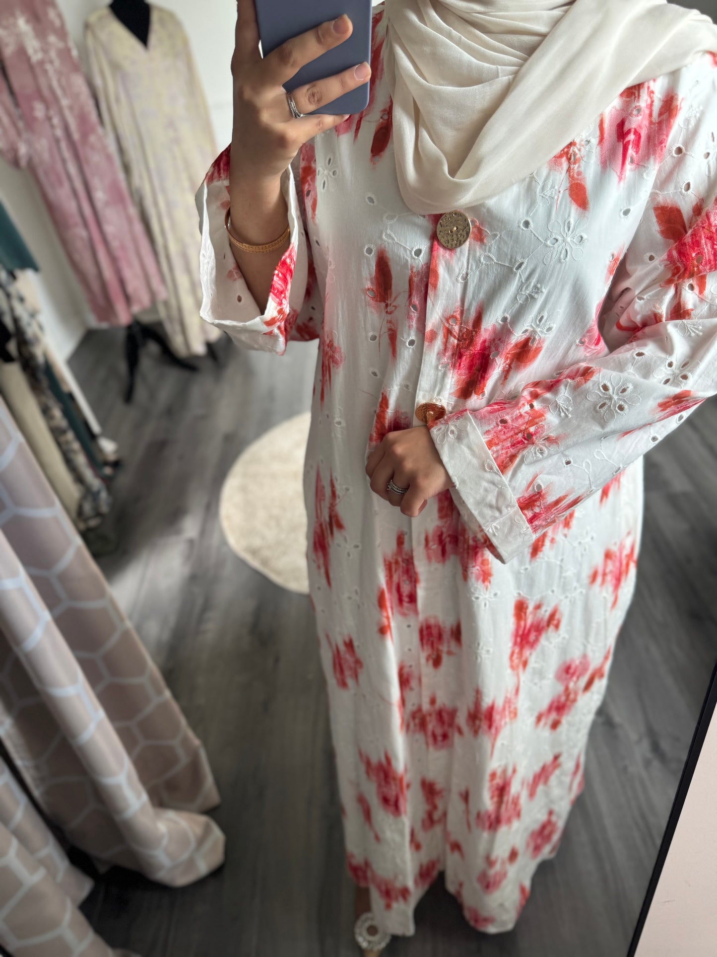 Robe Wafa rouge