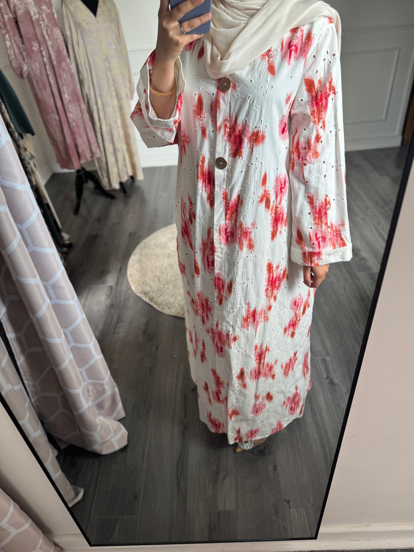 Robe Wafa rouge