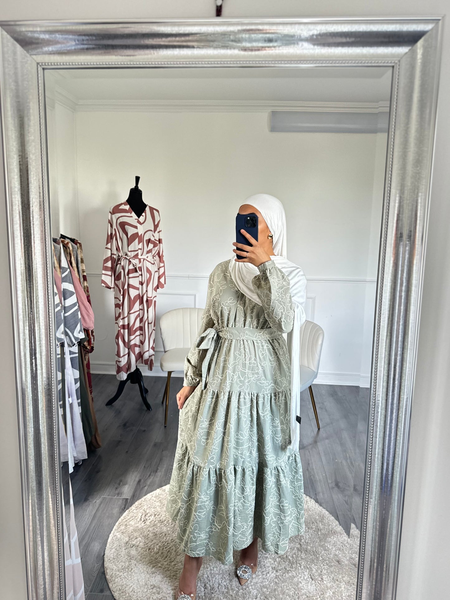 Robe Khalida verte