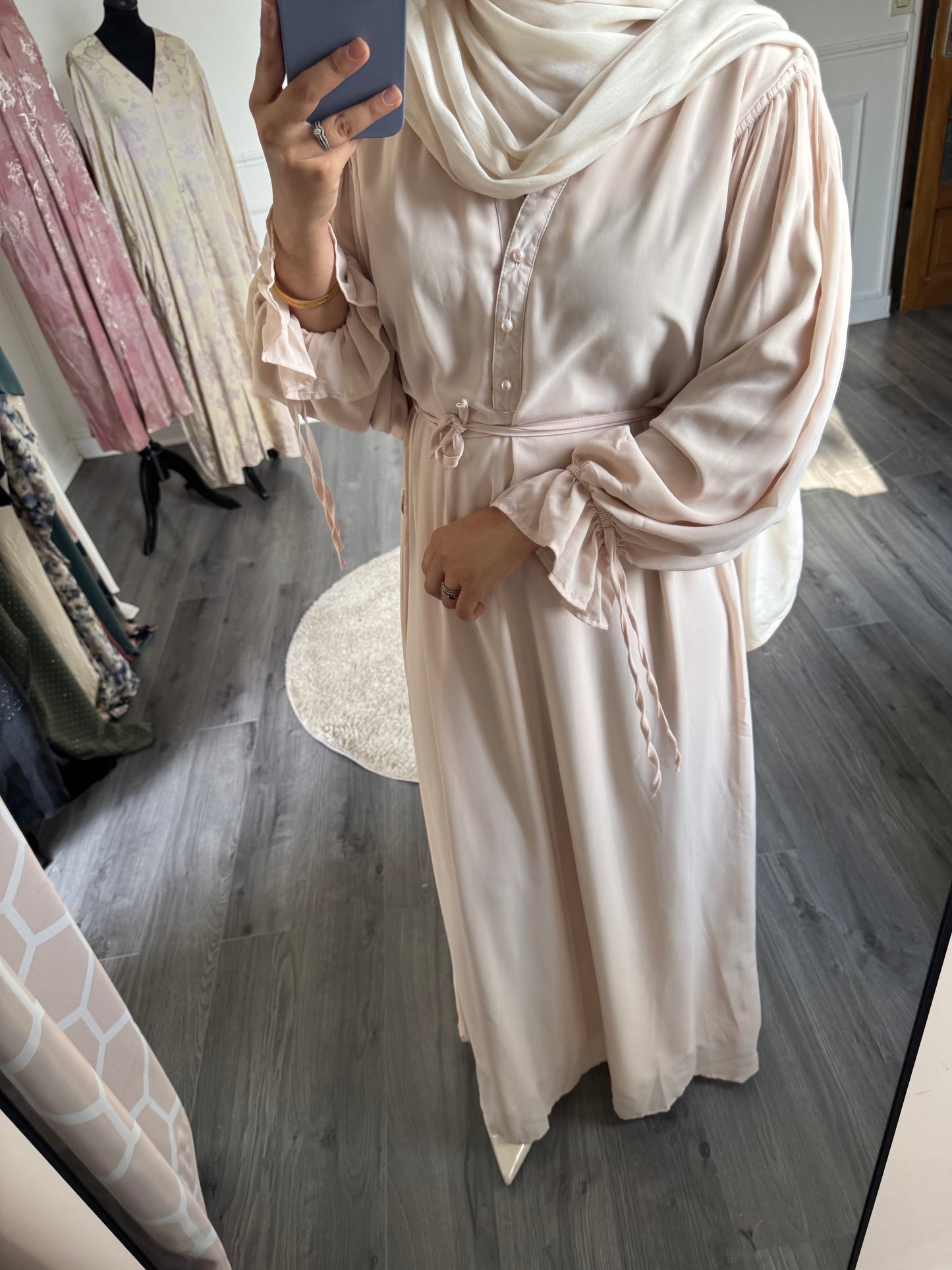 Robe Humeira - rose poudré