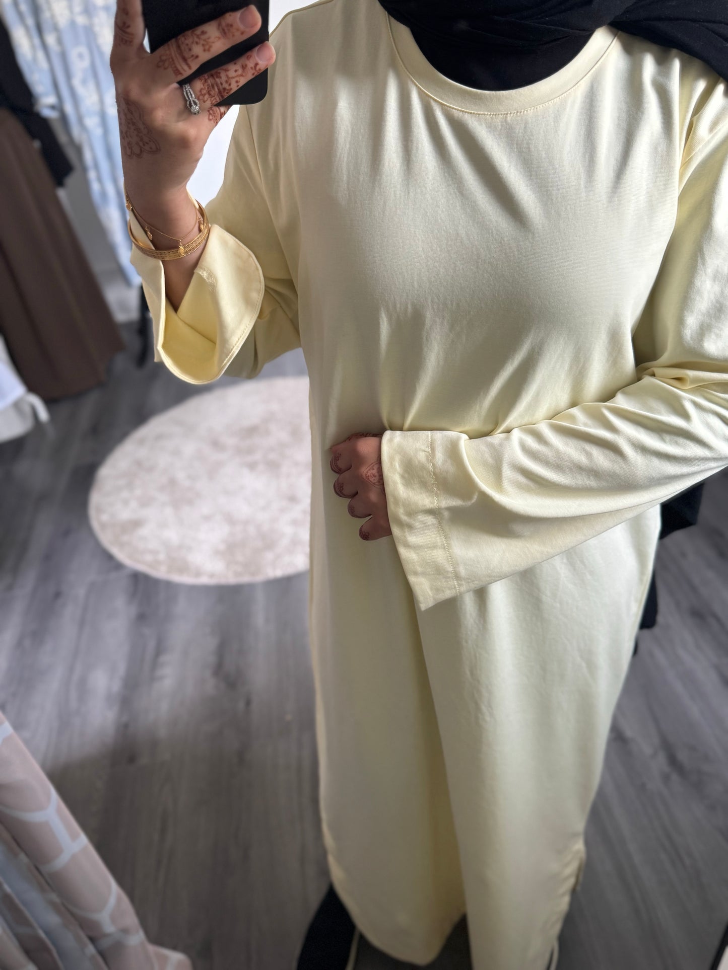 Robe jaune