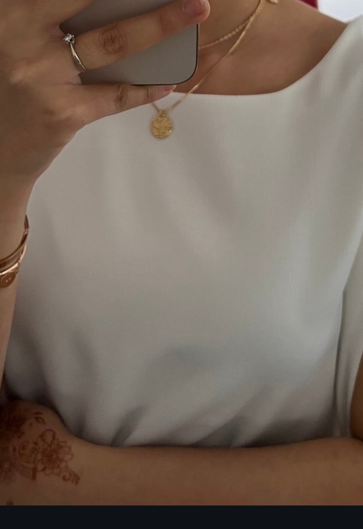 Sous robe manche courte satinée