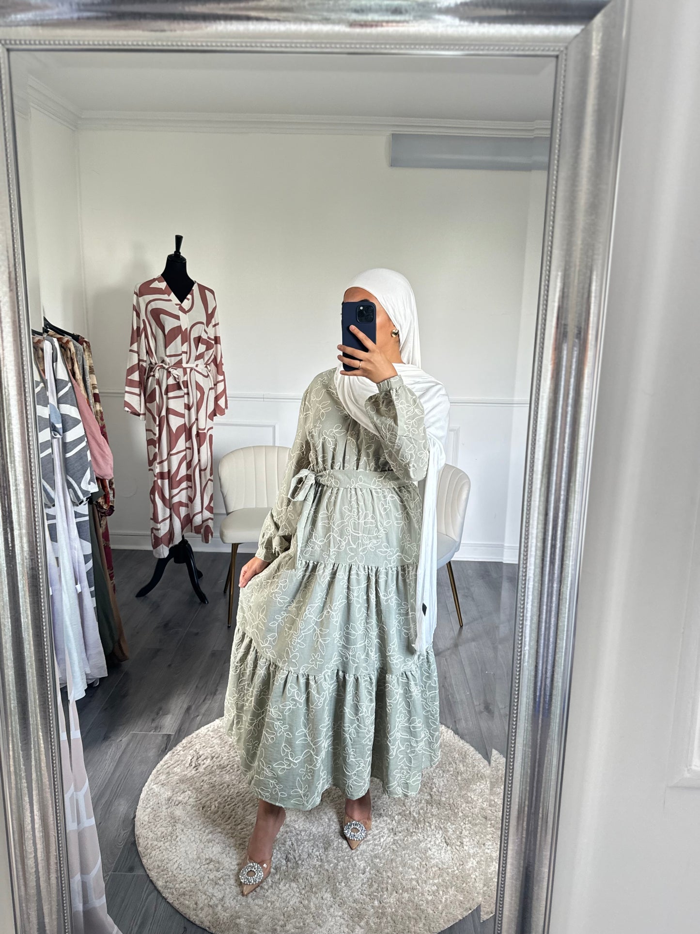 Robe Khalida verte