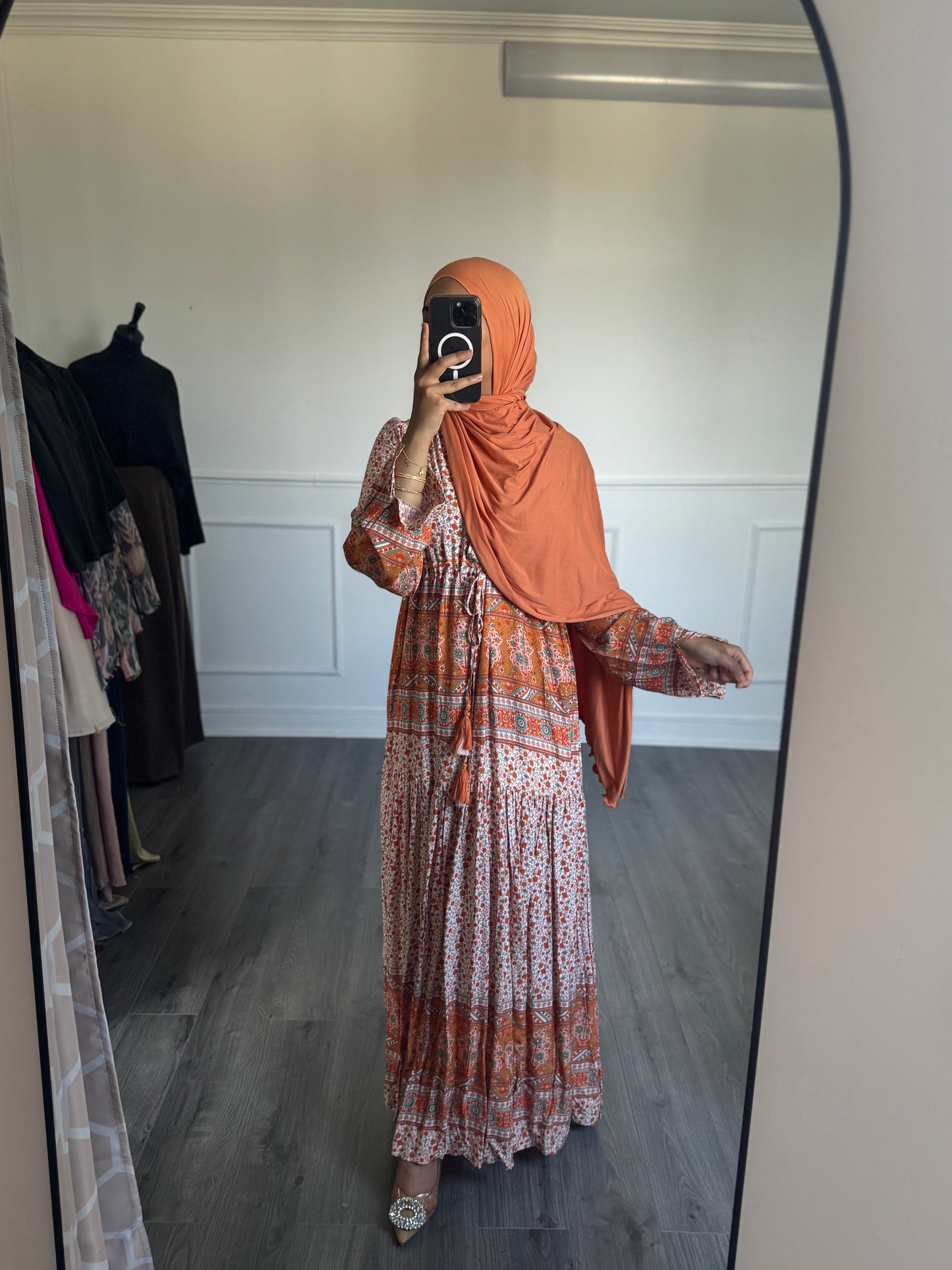 Robe orange