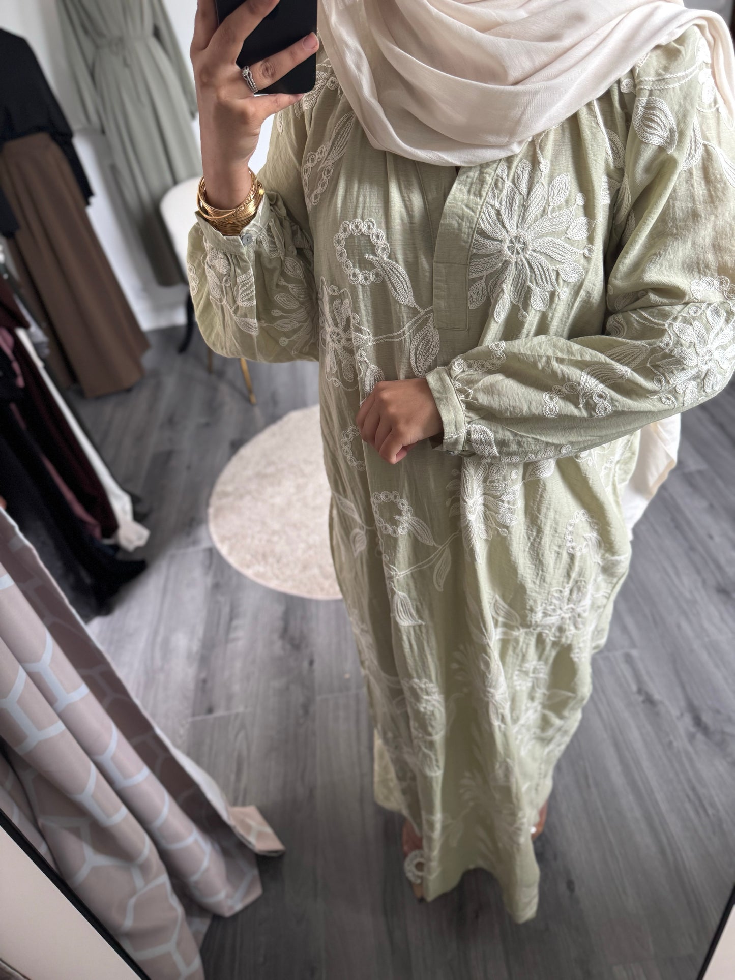 Robe Bahar - Vert
