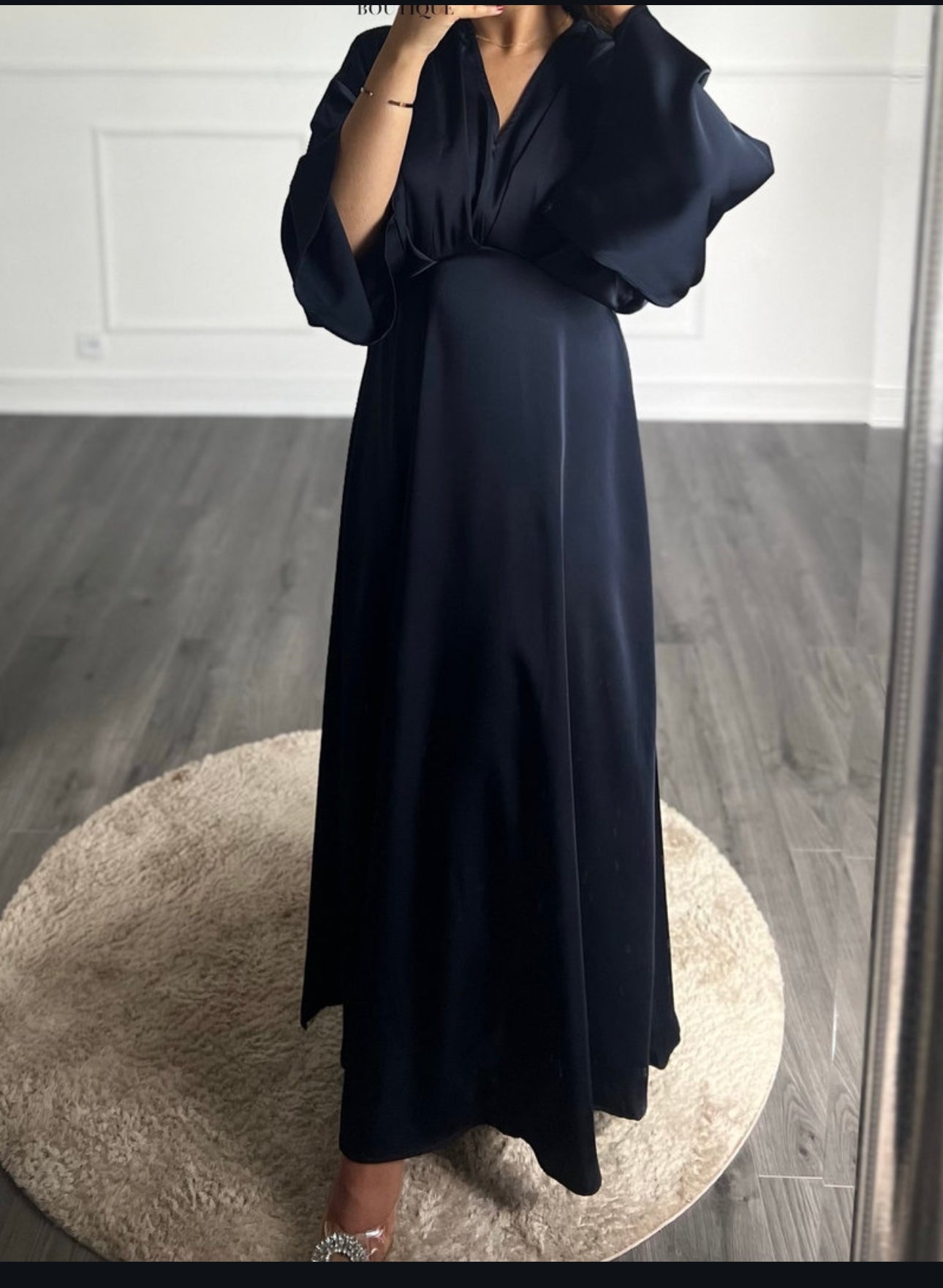 Robe Priscillia Bleu Marine