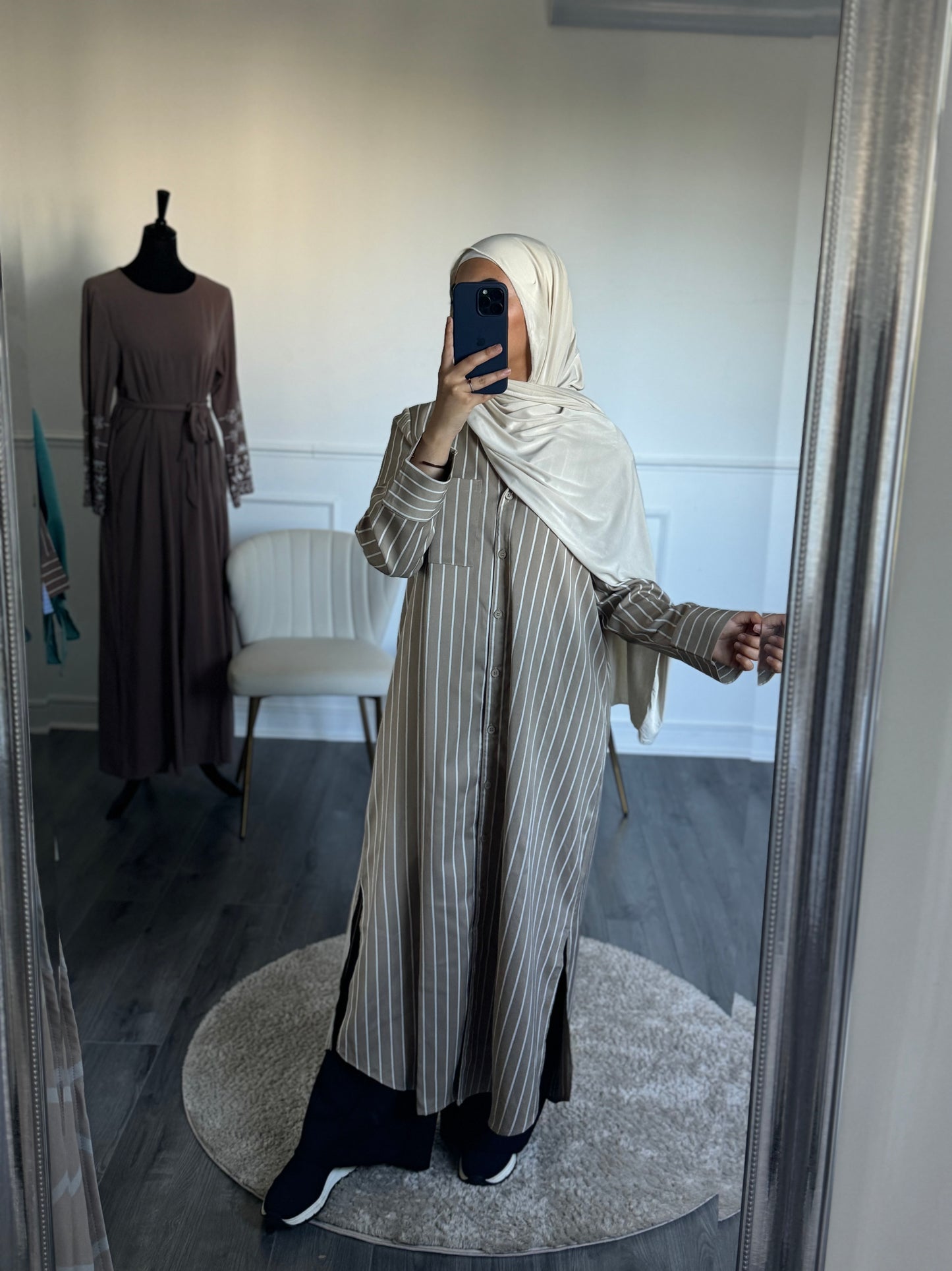Robe Chemise Luna beige