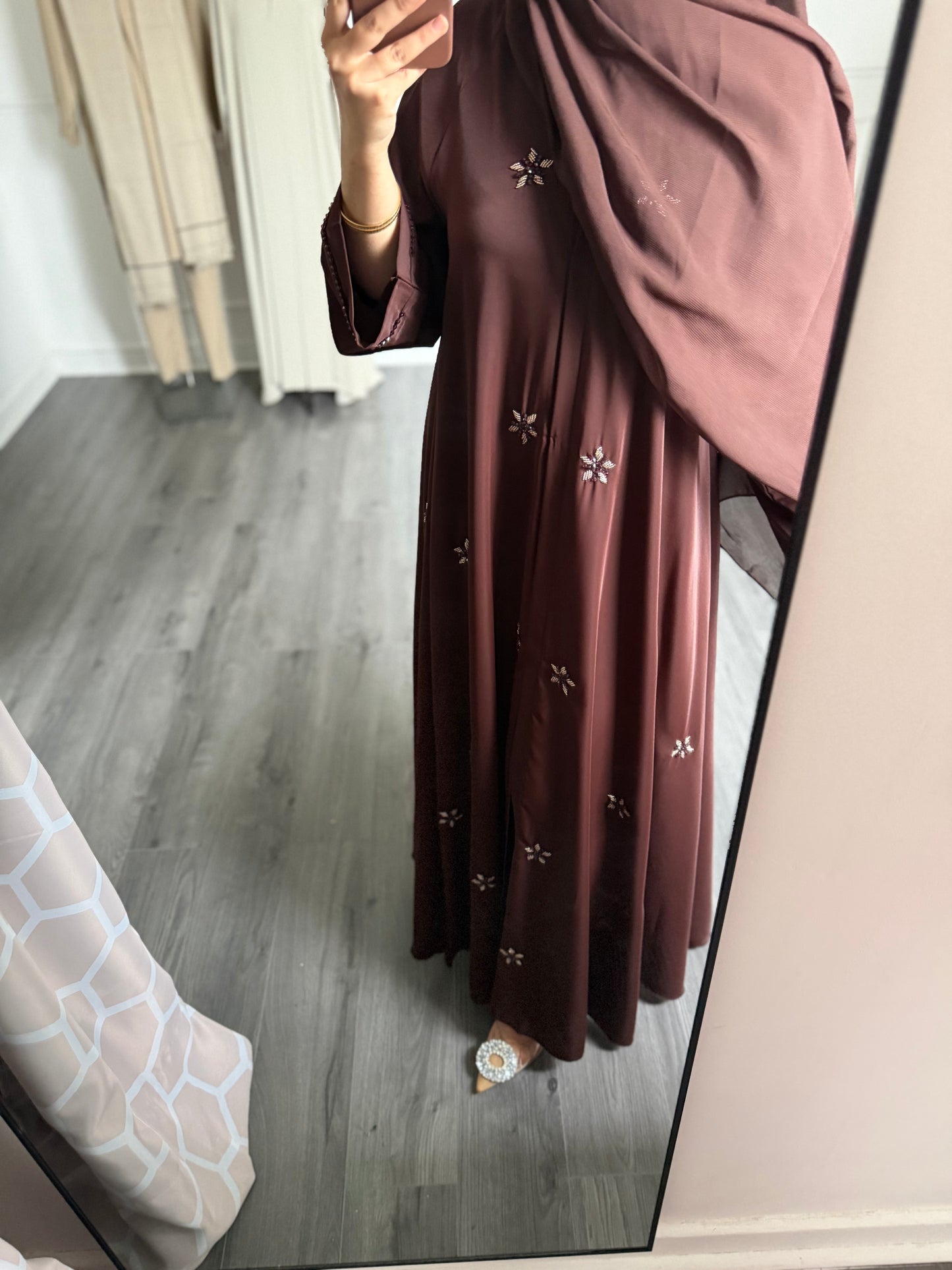 Abaya Emma - Marron