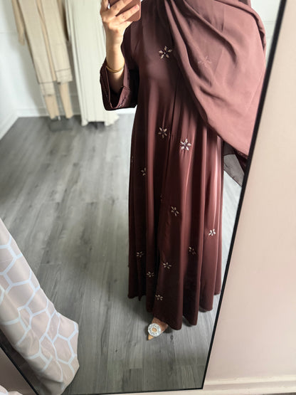 Abaya Emma - Marron