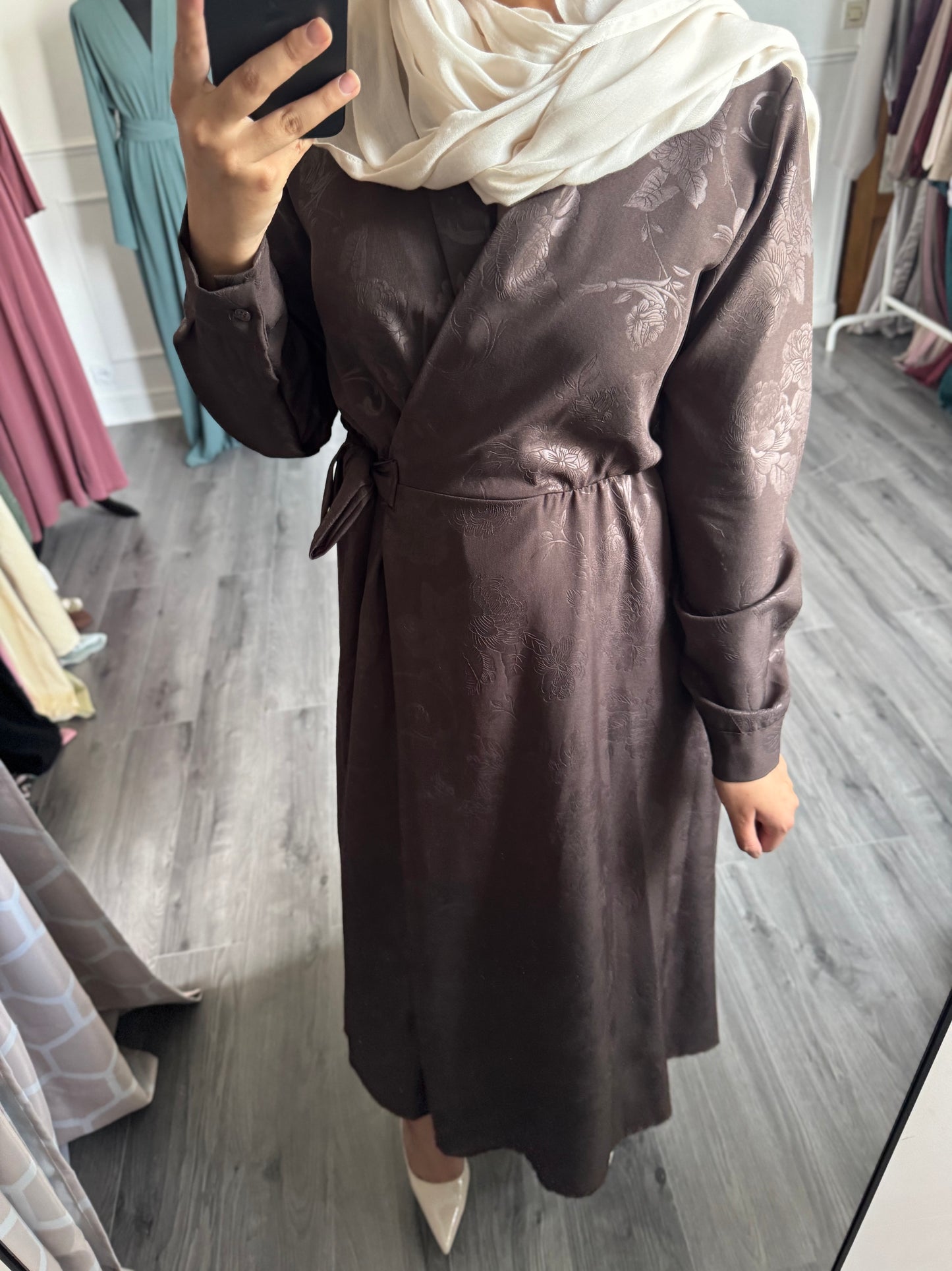 (Marron) Robe Nadia