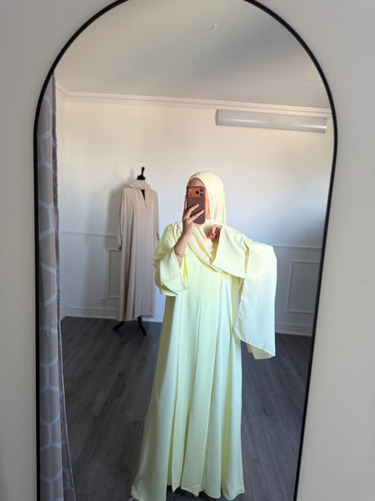 ABAYA SORAYA - Jaune