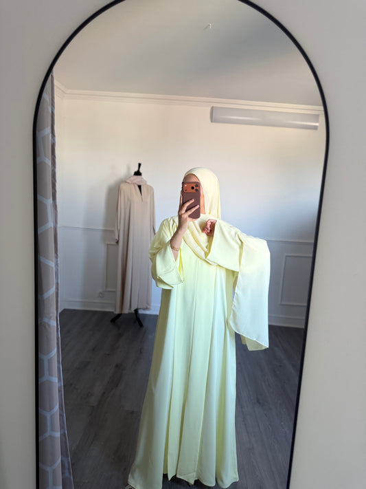 ABAYA SORAYA - Jaune