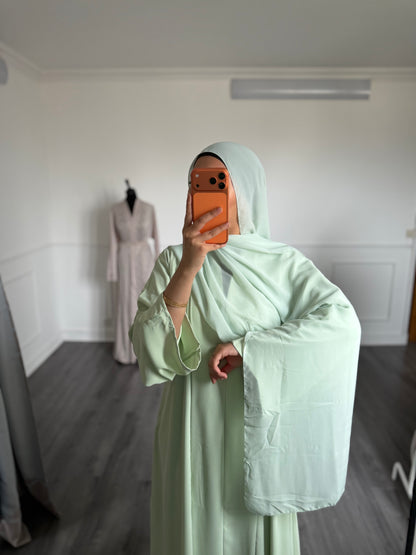 ABAYA SORAYA — Vert Lemon