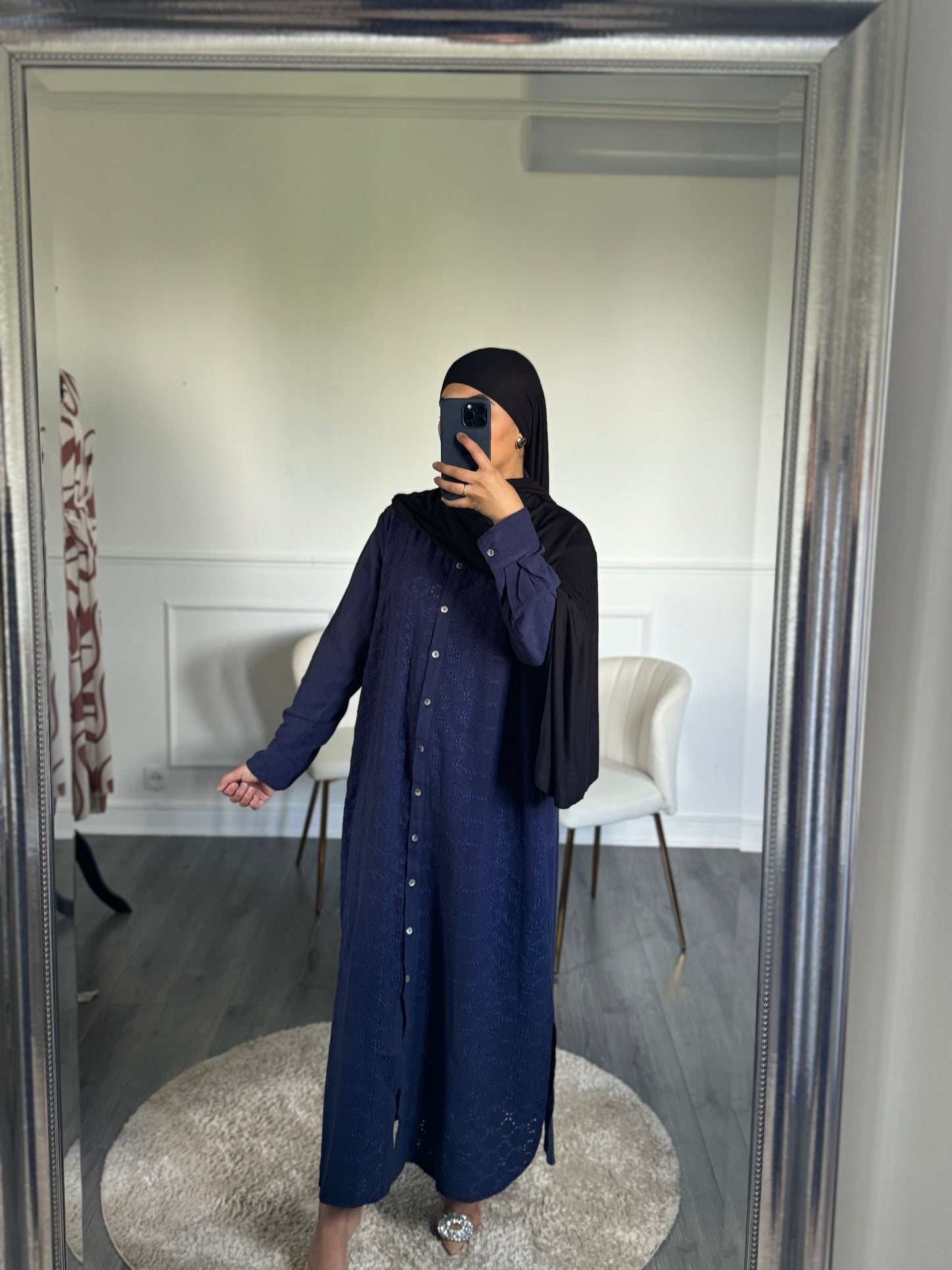 Robe Chemise bleu