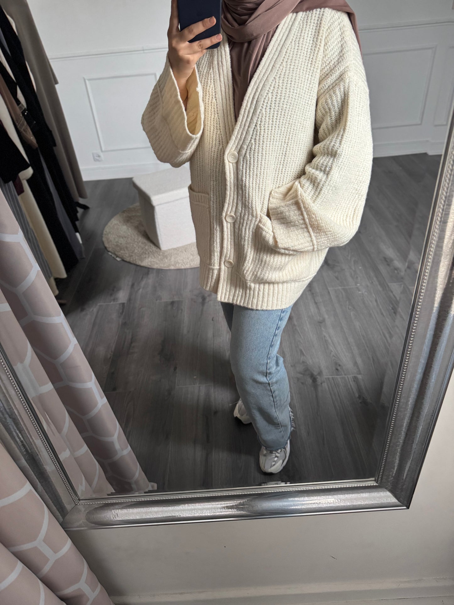 Gilet oversize