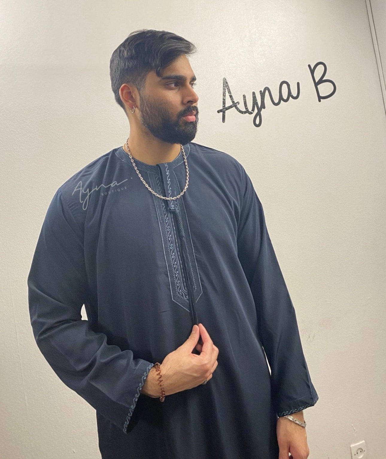 QAMIS SAMIR - BLEU MARINE