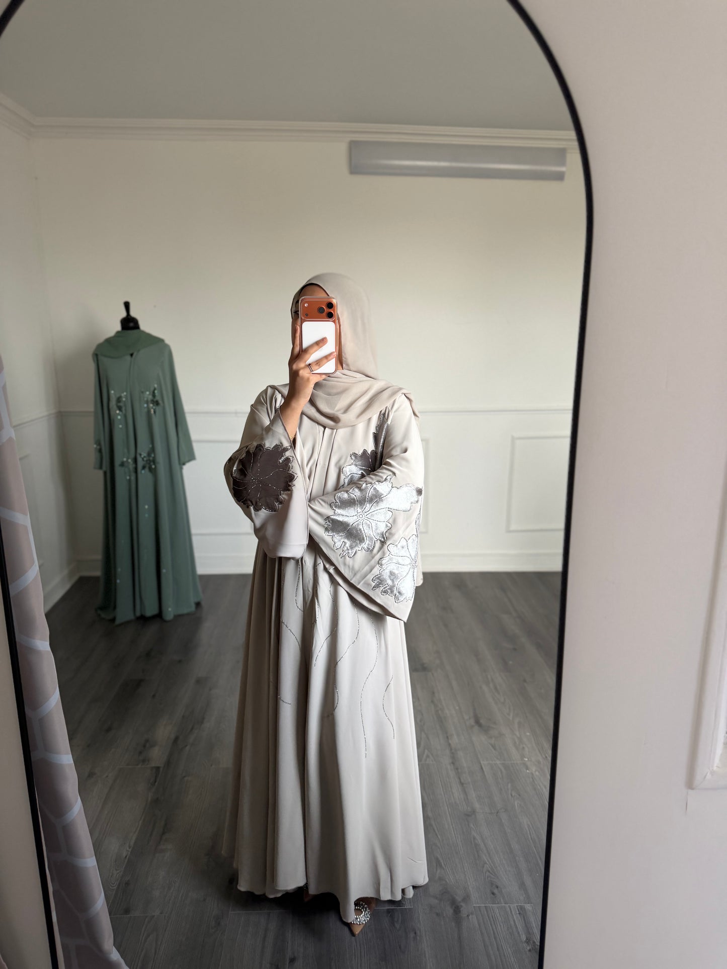 Abaya Fiza - Beige