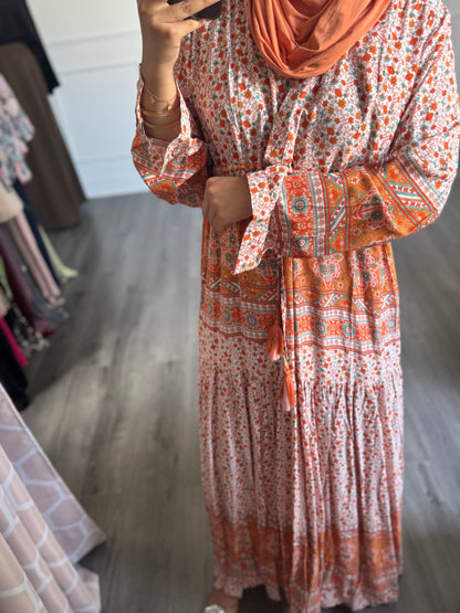 Robe orange