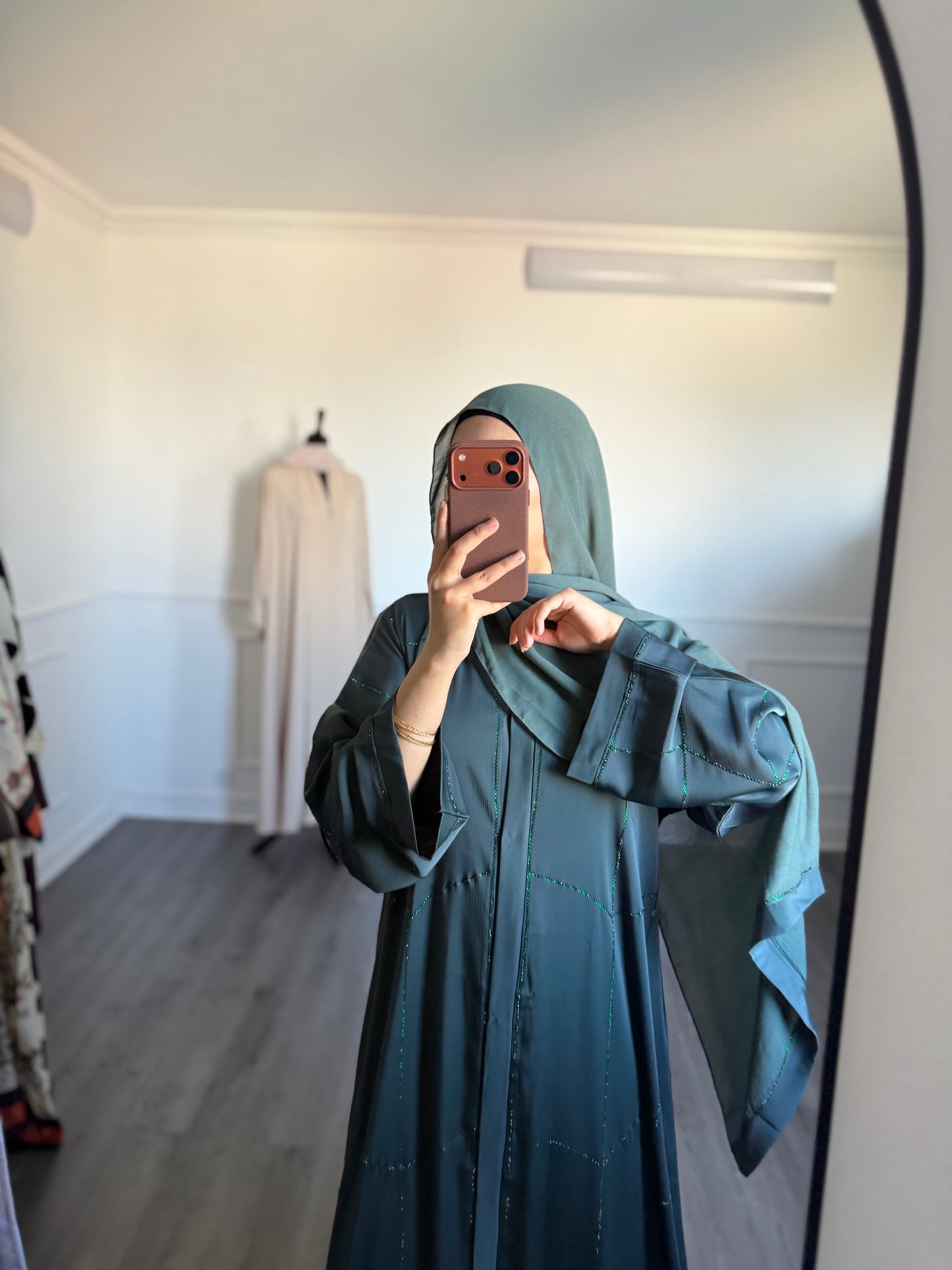 Abaya Esra Verte