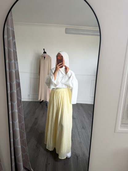 Jupe jaune