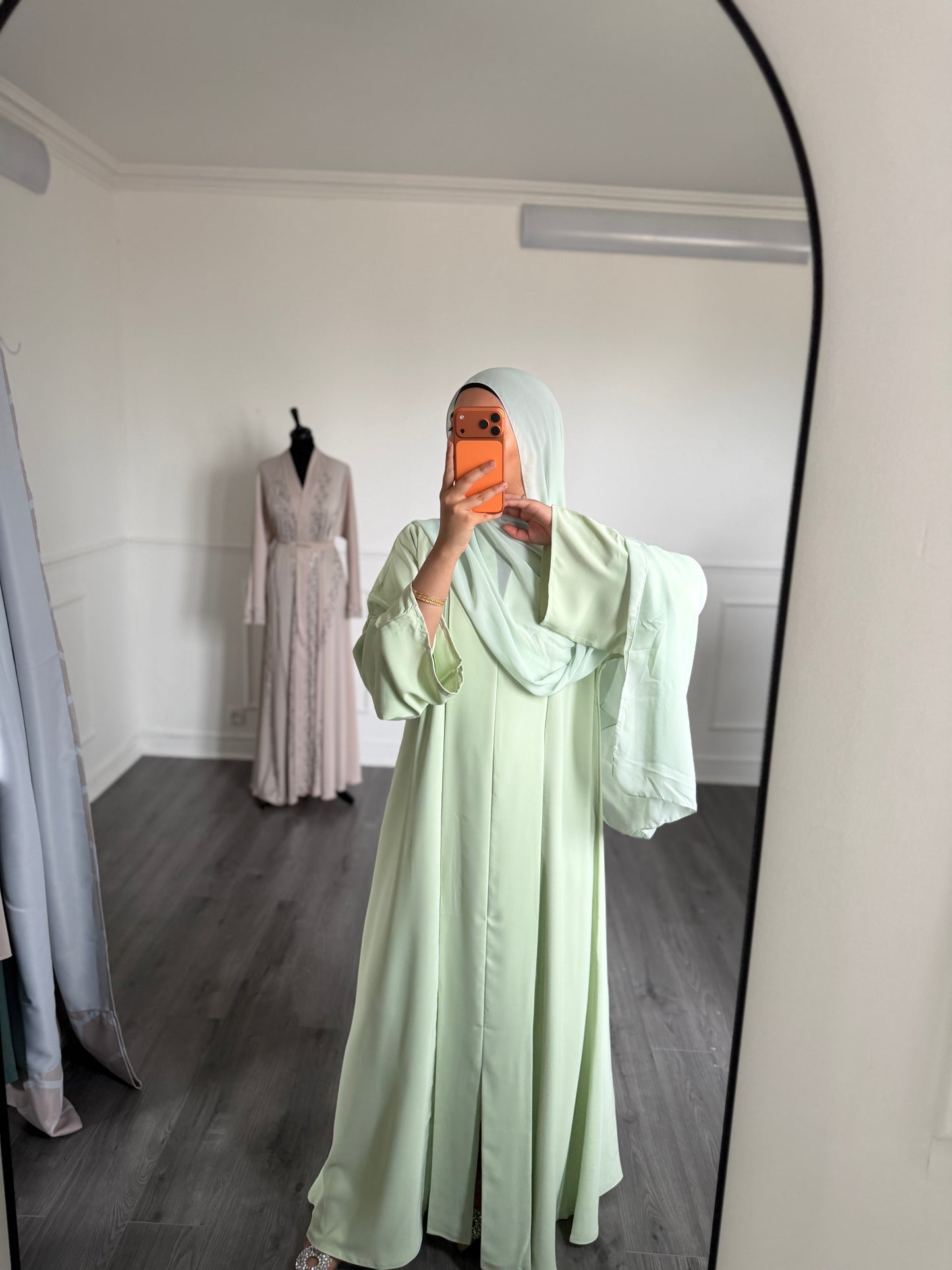 ABAYA SORAYA — Vert Lemon