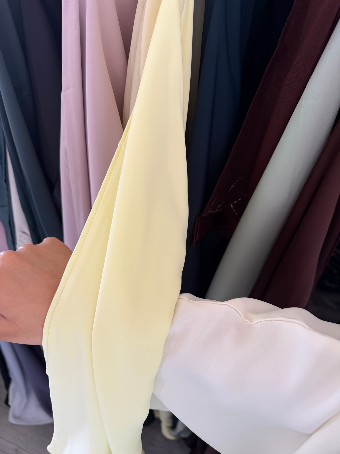 ABAYA SORAYA - Sous ton jaune