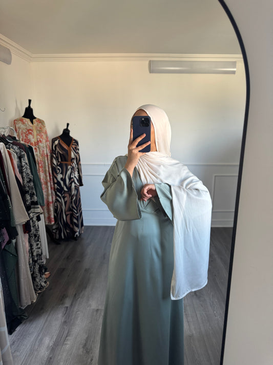 Robe Priscillia Vert d’eau