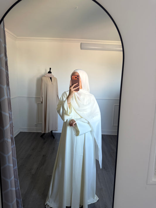 ABAYA SORAYA - Sous ton jaune
