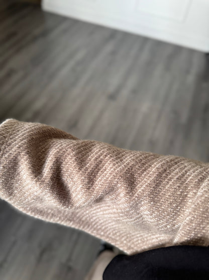 (Beige) Gilet boutonnée