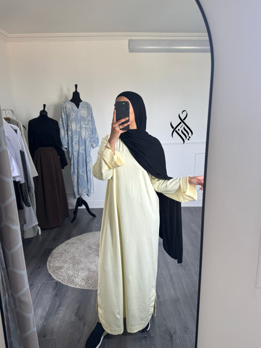 Robe jaune