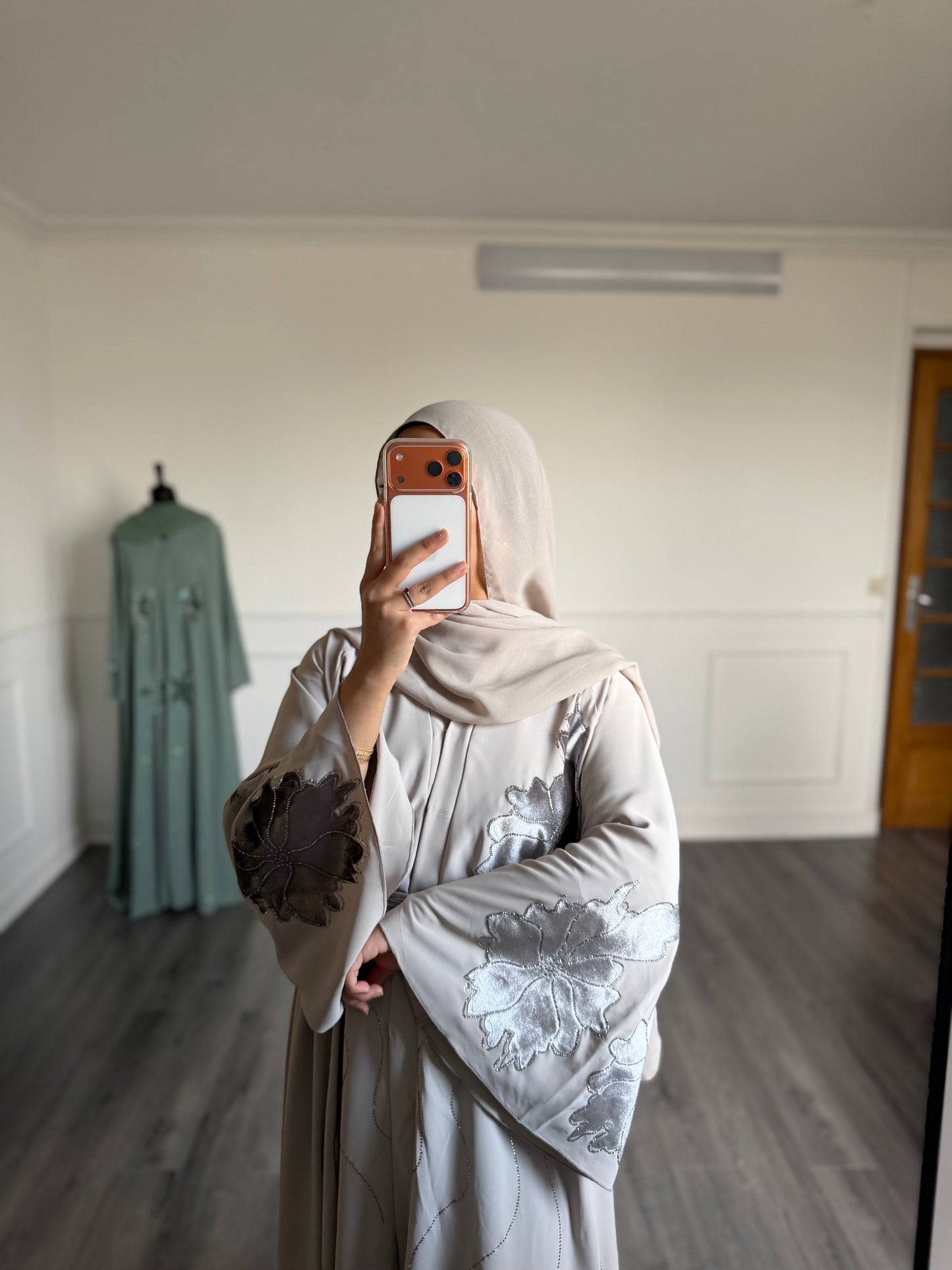 Abaya Fiza - Beige