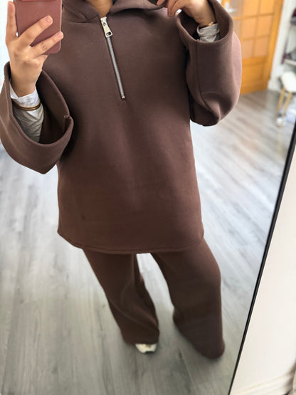 Ensemble marron cosy