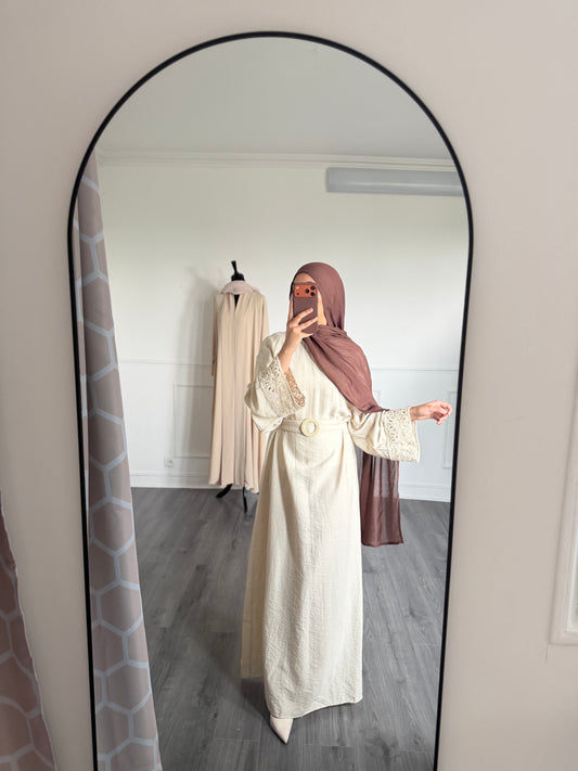 Robe beige