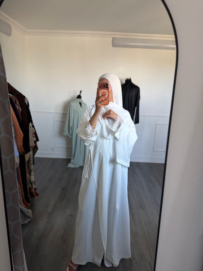 Abaya INAYA Blanche