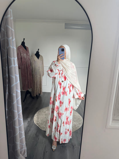 Robe Wafa rouge