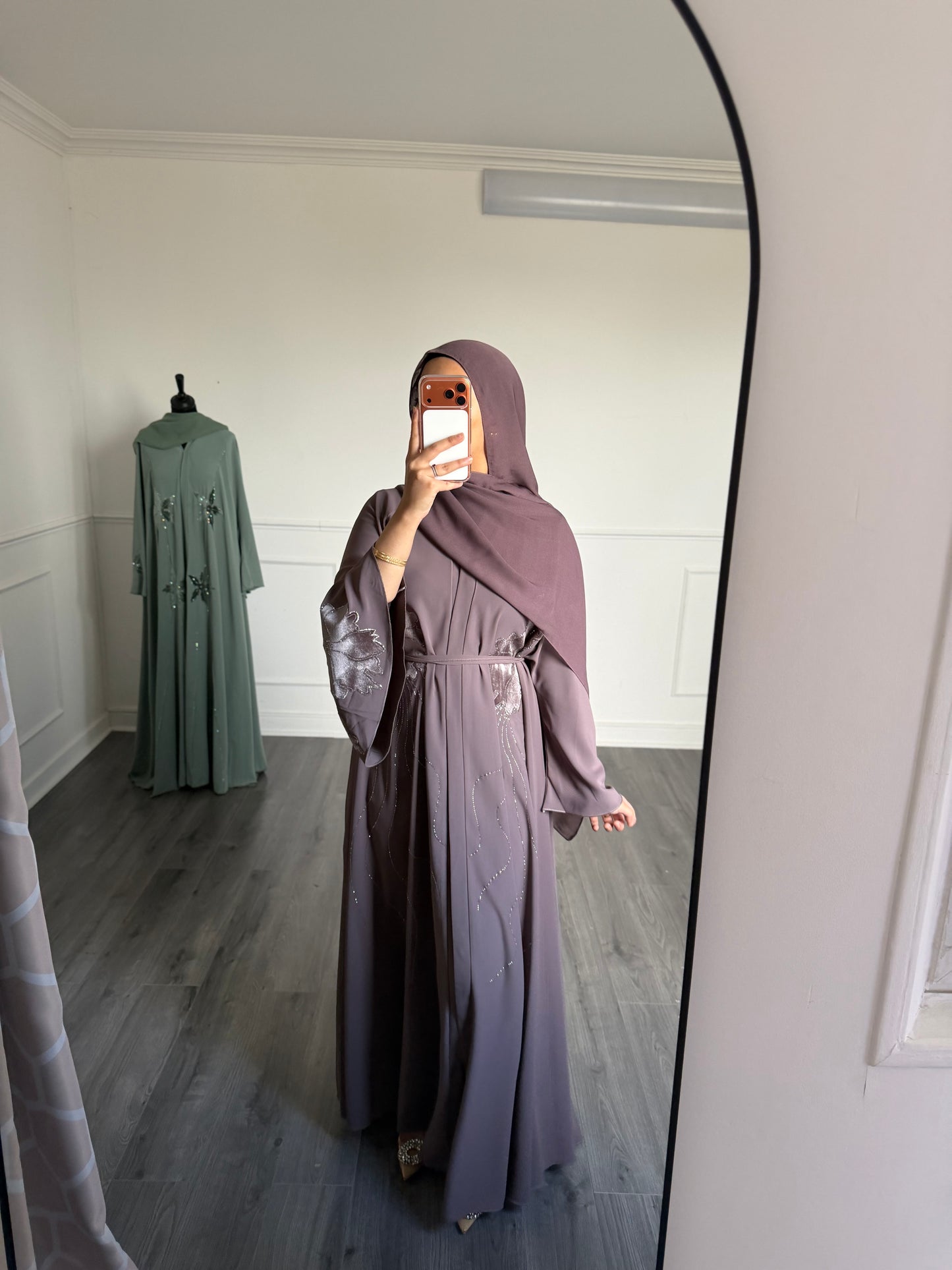 Abaya Fiza - violette