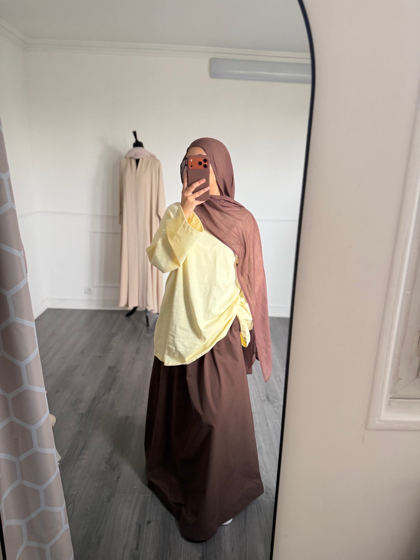 Haut oversize jaune