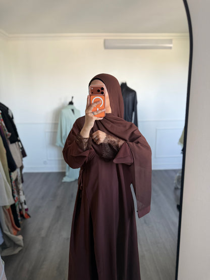 Abaya INAYA marron