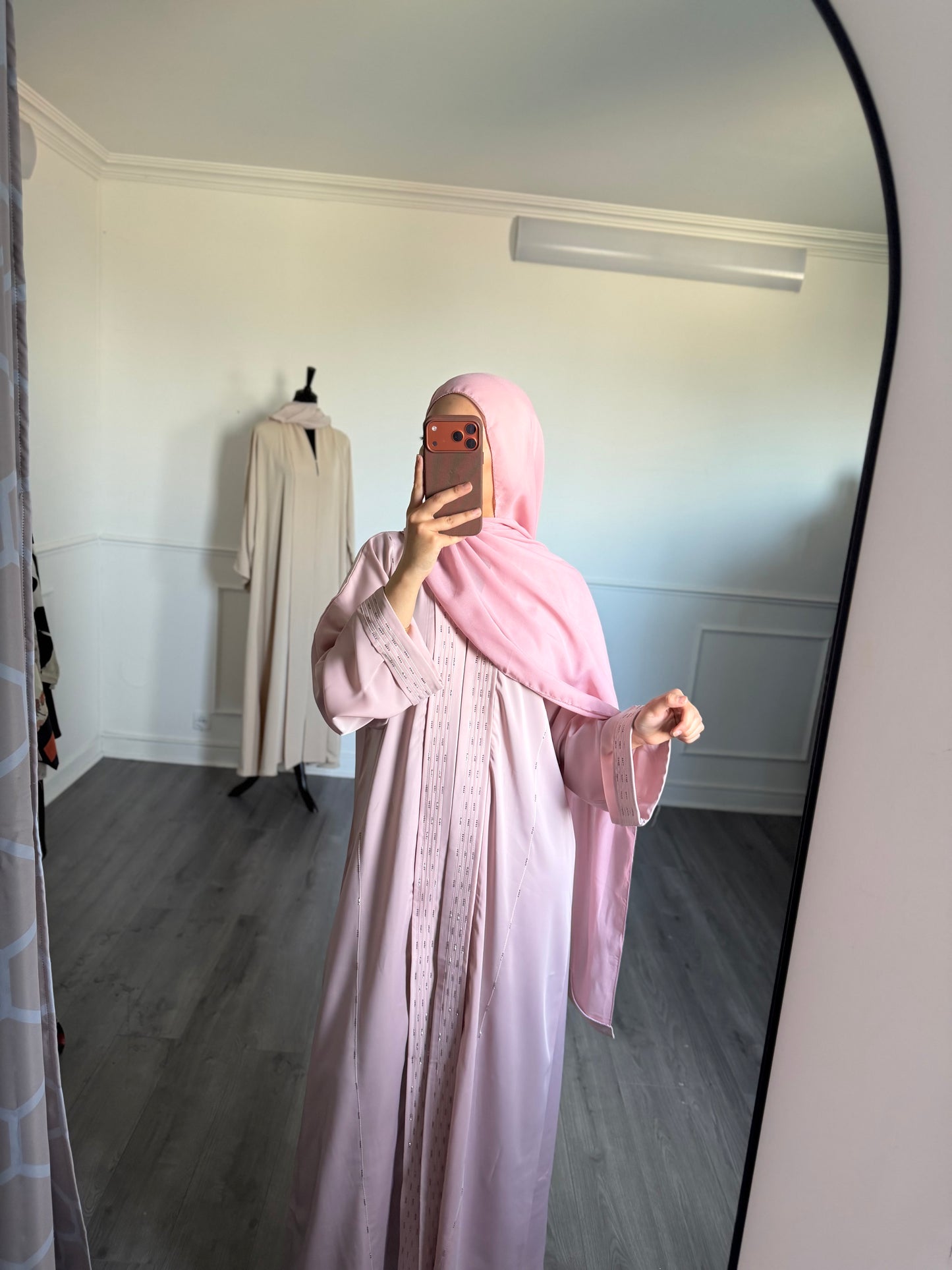 Abaya Isra - Rose
