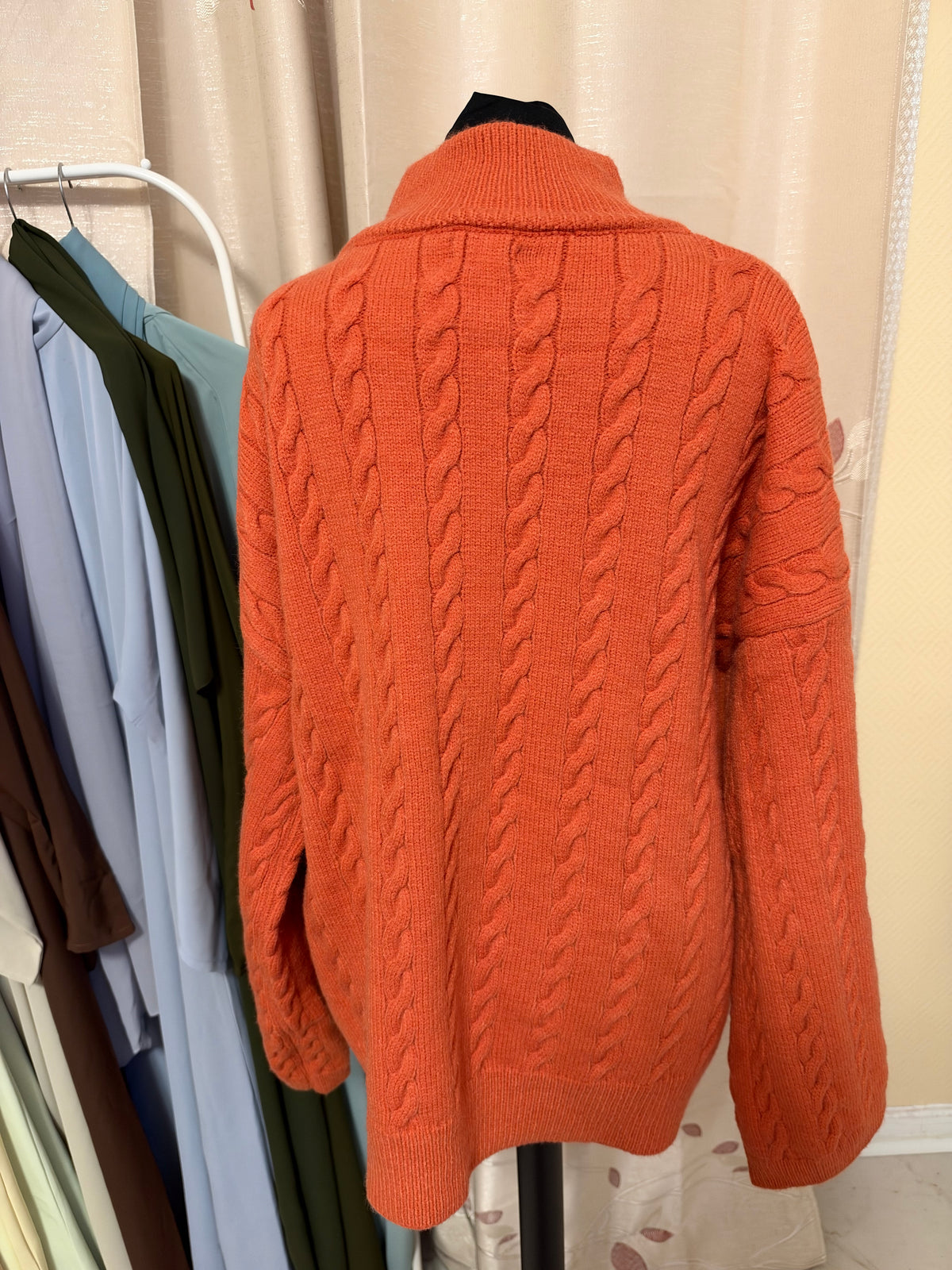 Pull Cosy torsadé