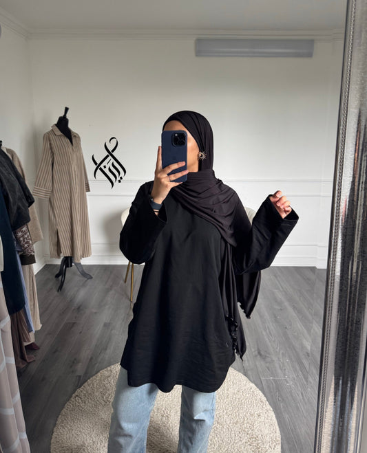 Haut oversize noir