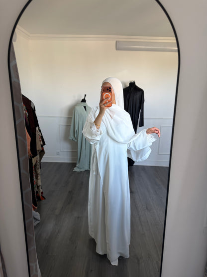 Abaya INAYA Blanche