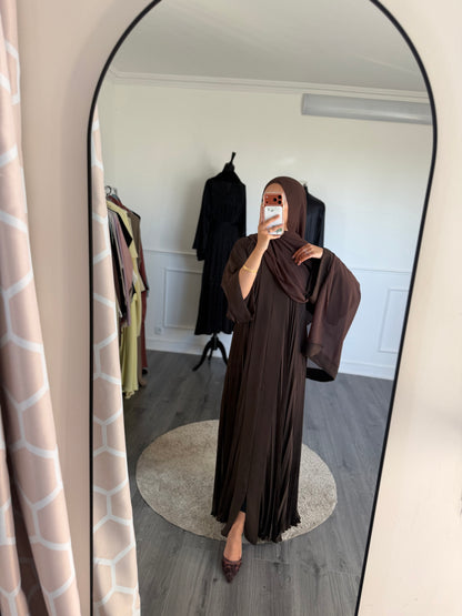 Abaya Noor Marron