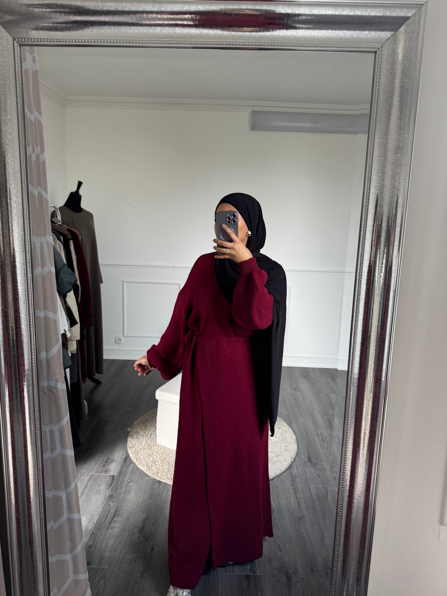 Gilet bordeaux