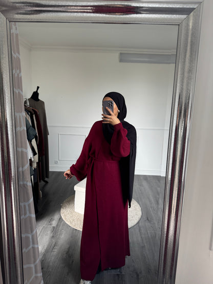 Gilet bordeaux