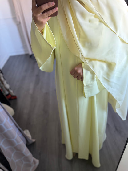 ABAYA SORAYA - Jaune